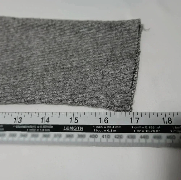 ANTHROPOLOGIE COA Gray Heather Flowy Sweater Dress. Size s - Picture 9 of 9